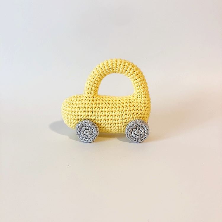 Hochet Voiture en Crochet