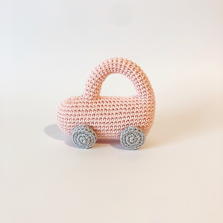 Hochet Voiture en Crochet