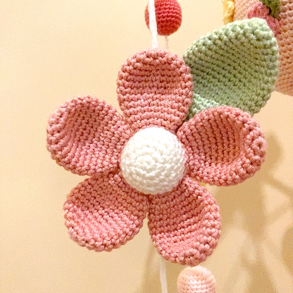 Mobile Bébé musical "Planète de fleurs" MÔBi MÛBi