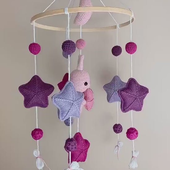 Mobile Bébé(Enfant) : Rêve des étoiles violettes